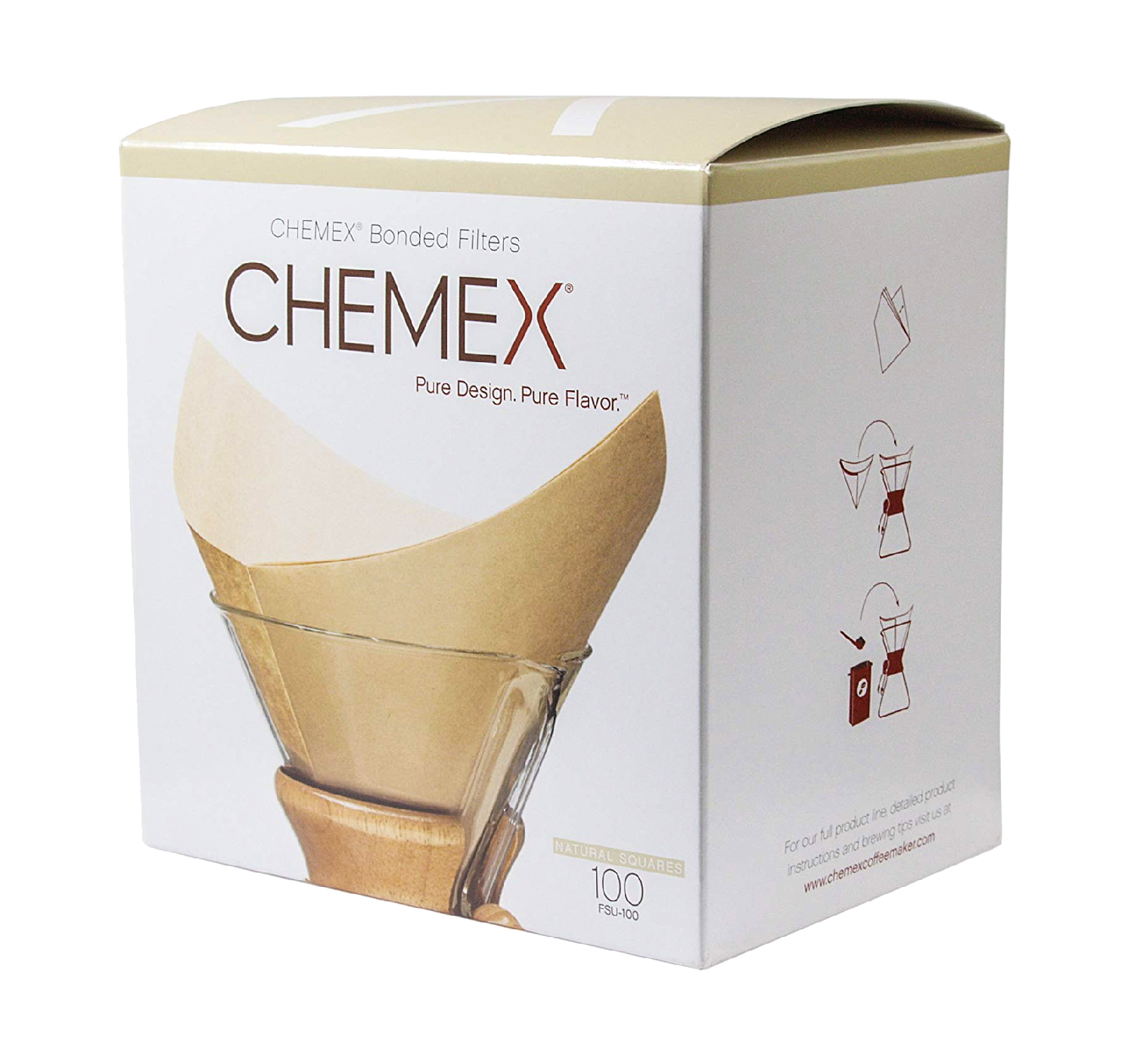 CHEMEX Filters Prefolded Squares